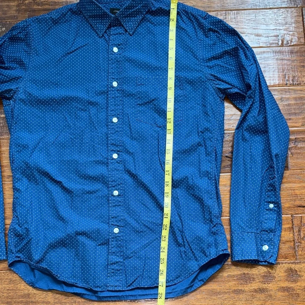 J. Crew Slim Fit Secret Wash cotton poplin shirt, Size Medium